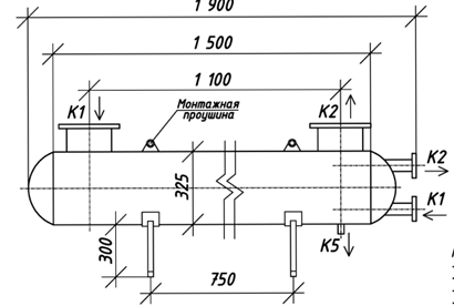 Чертёж КС 300-15СП1-Б