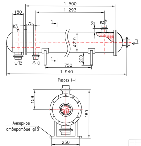 Чертёж КС 200-1,5Р-8×0,8-9