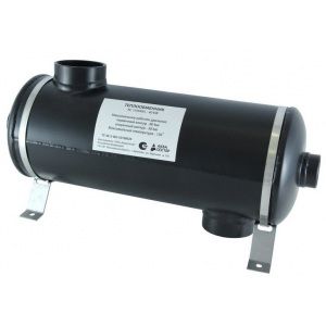 Теплообменник трубчатый Аквасектор, подключение ВР 2", AISI-316L, 13 кВт