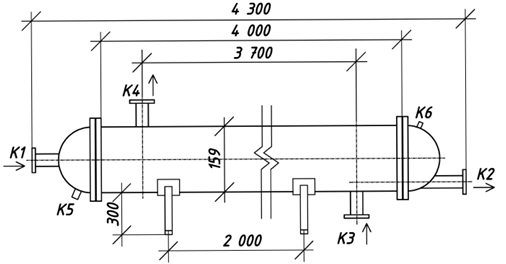 Чертёж КС 150Р-4СП-Б