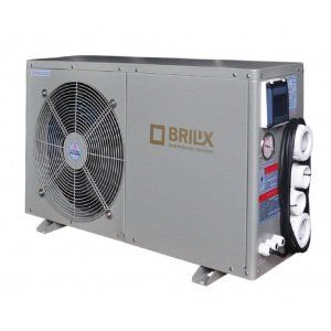 Тепловой насос Brilix XHP 200 для бассейнов до 90 м3, мощность подогрева 18 кВт, 2,88 кВт, 230 В