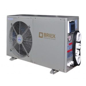 Тепловой насос Brilix XHP 100 для бассейнов до 40 м3, мощность подогрева 9 кВт, 1,44 кВт, 230 В