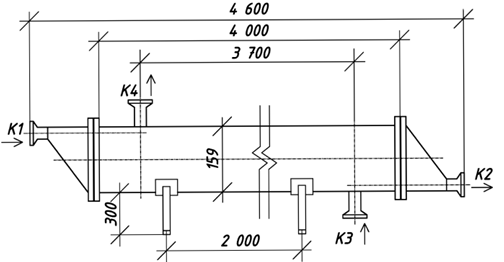 Чертёж КС 150Р-4СП-Б-1