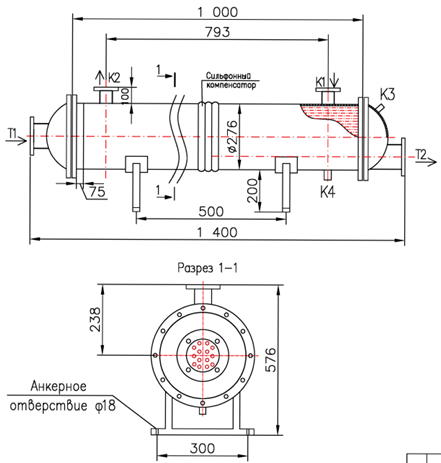 Чертёж КС 270-1Р-12×1-6,29