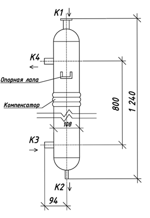 Чертёж КС 100-1СК-СП-Б