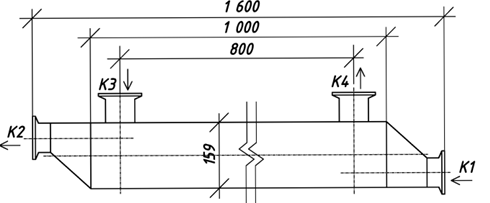 Чертёж КС 150-1СП-Б-1