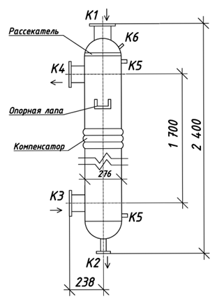 Чертёж КС 270-2СК-ПВ-Б, Ру10, 13 м²